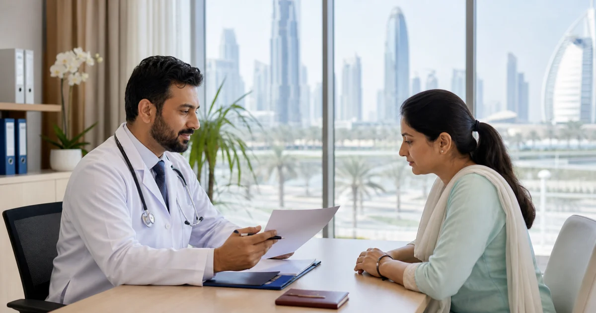 Dubai Medical Visa Documents and Hospital Letter