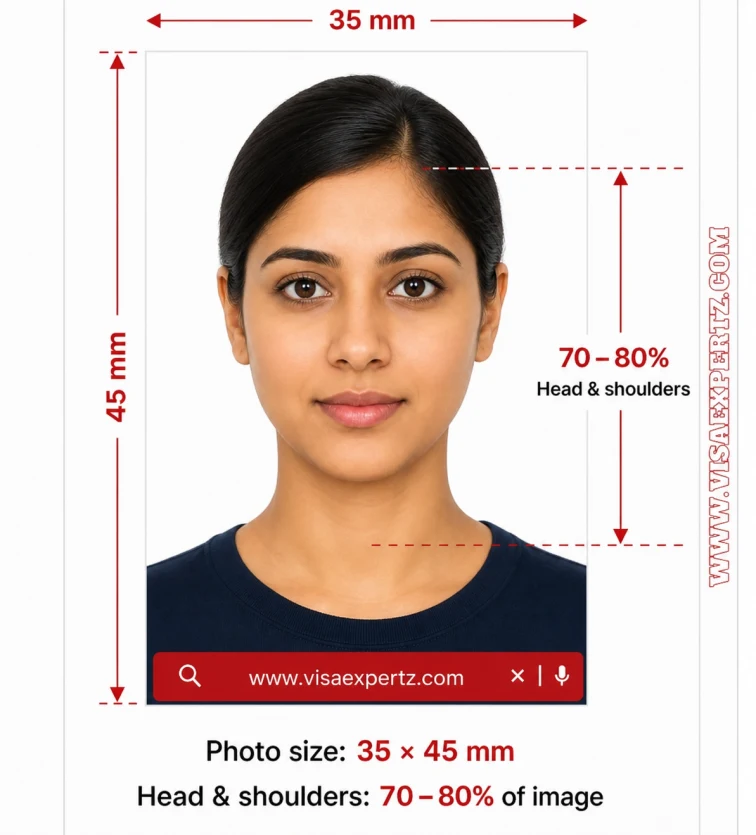Dubai visa photo requirement guide